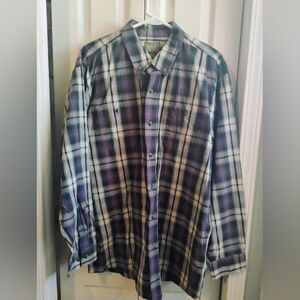 C E. Schmidt Nwt Mens Flannel Button Down Shirt